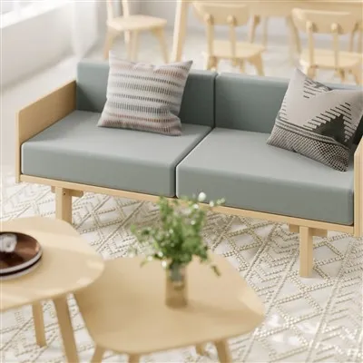 Modeli lesenih kavčev z 2 sedeži